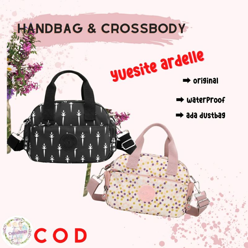 Handbag wanita tas tenteng selempang yuesite ardelle original cyutebags