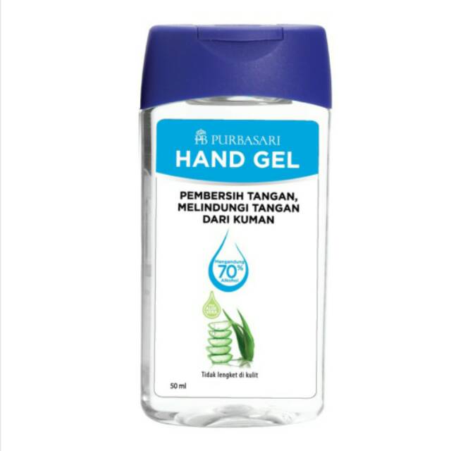 Sanitizer hand gel Purbasari 50ml