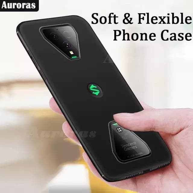 XIAOMI BLACK SHARK 4 /  BLACK SHARK 3 SOFT CASE PREMIUM MACARON BLACK MACARON