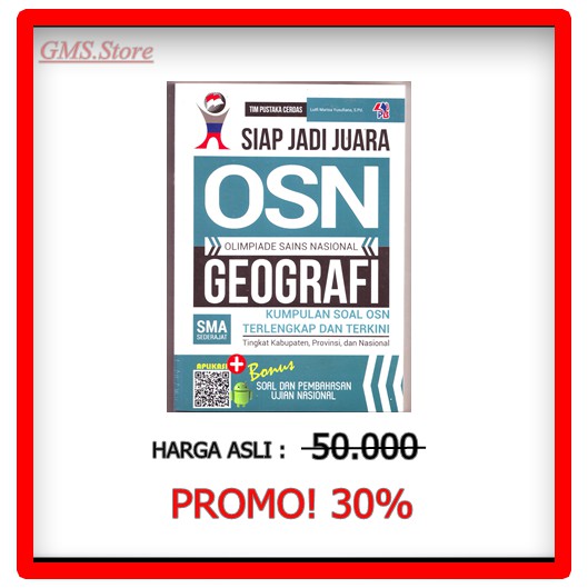 Jual SIAP JADI JUARA OSN GEOGRAFI SMA SEDERAJAT | Shopee Indonesia