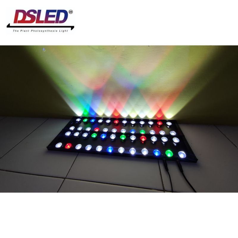 Lampu aquascape led hpl 48watt tambah lensa ukuran request bebas 80cm 90cm100cm