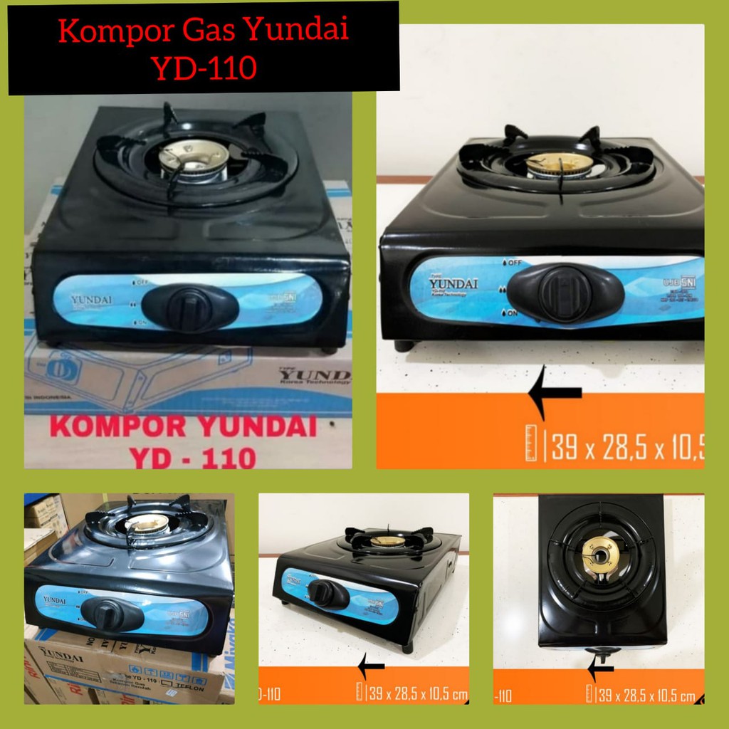 KOMPOR GAS 1 TUNGKU YUNDAI