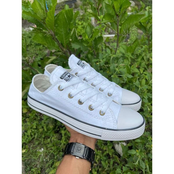 SEPATU SNEAKER CONVERSE EB KANCING GOLD PRIA WANITA