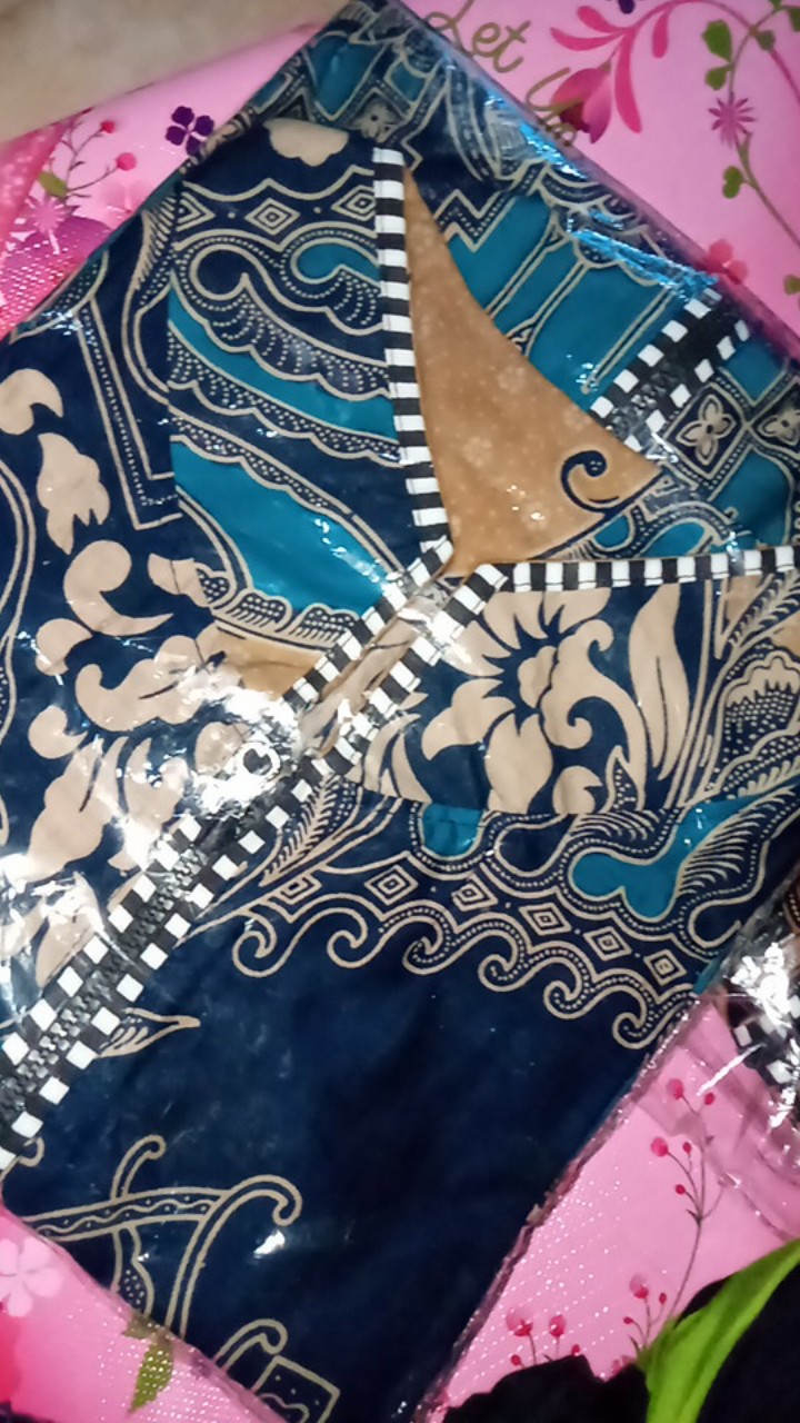 Baju Batik Wanita Modern Monalisa Genes M,l,xl Asli Pekalongan