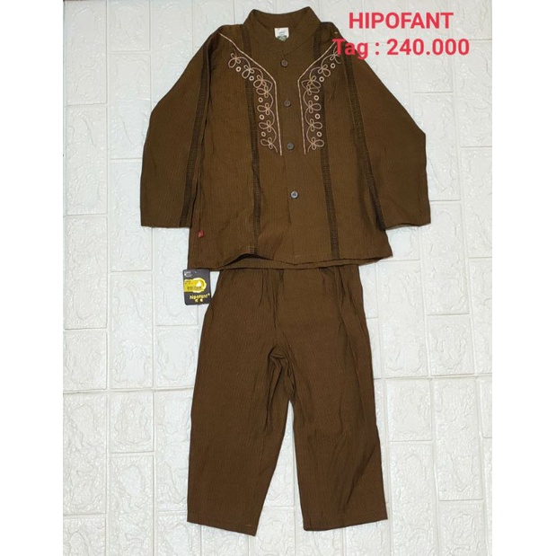 Baju koko anak laki laki sz S dan M / HipoFant