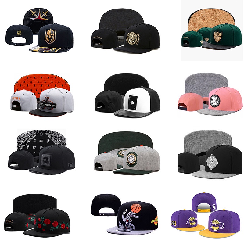 Topi Baseballsnapback Desain Los Angeles Gaya Hip Hop Untuk Priawanita