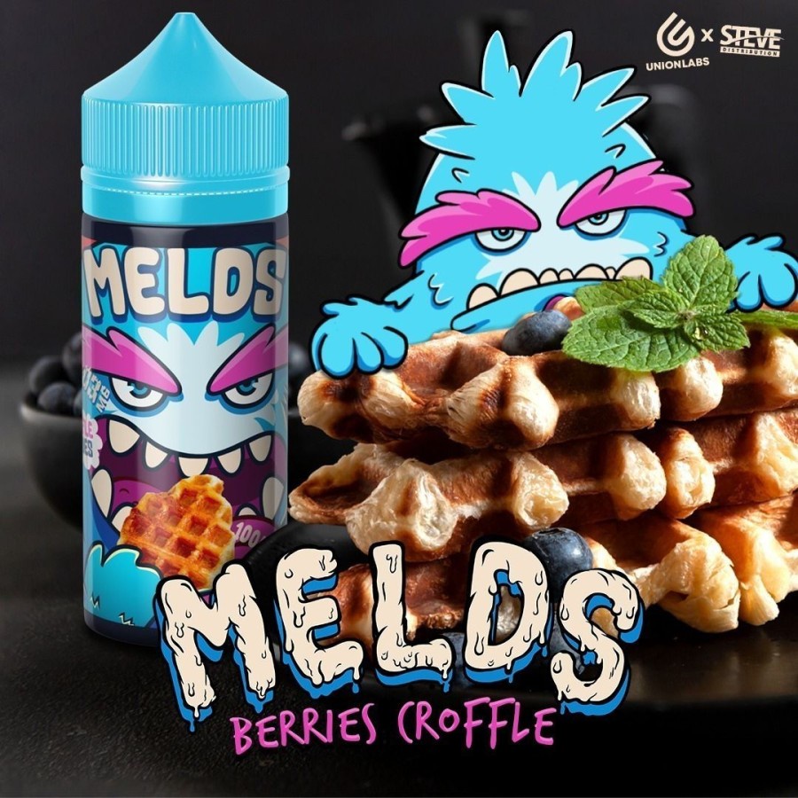 READY MELDS V2 BERRY CROFFLE 60ML FREEBASE 3&amp;7MG - 100% AUTHENTIC