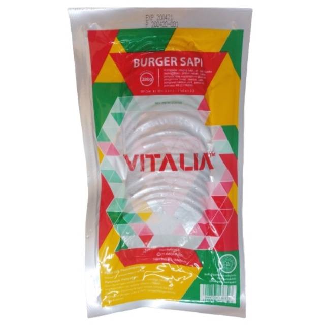 

Vitalia Burger Sapi Isi 20pcs | Gosend Bandung