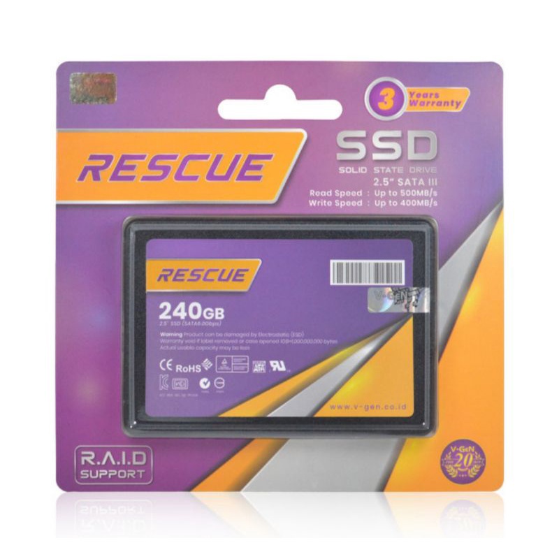 SSD V-Gen 256GB SATA 3