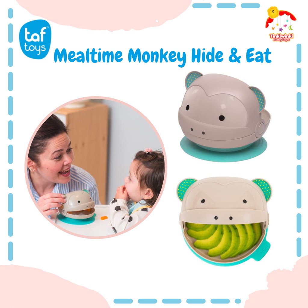 Taf Toys Mealtime Monkey Hide and Eat