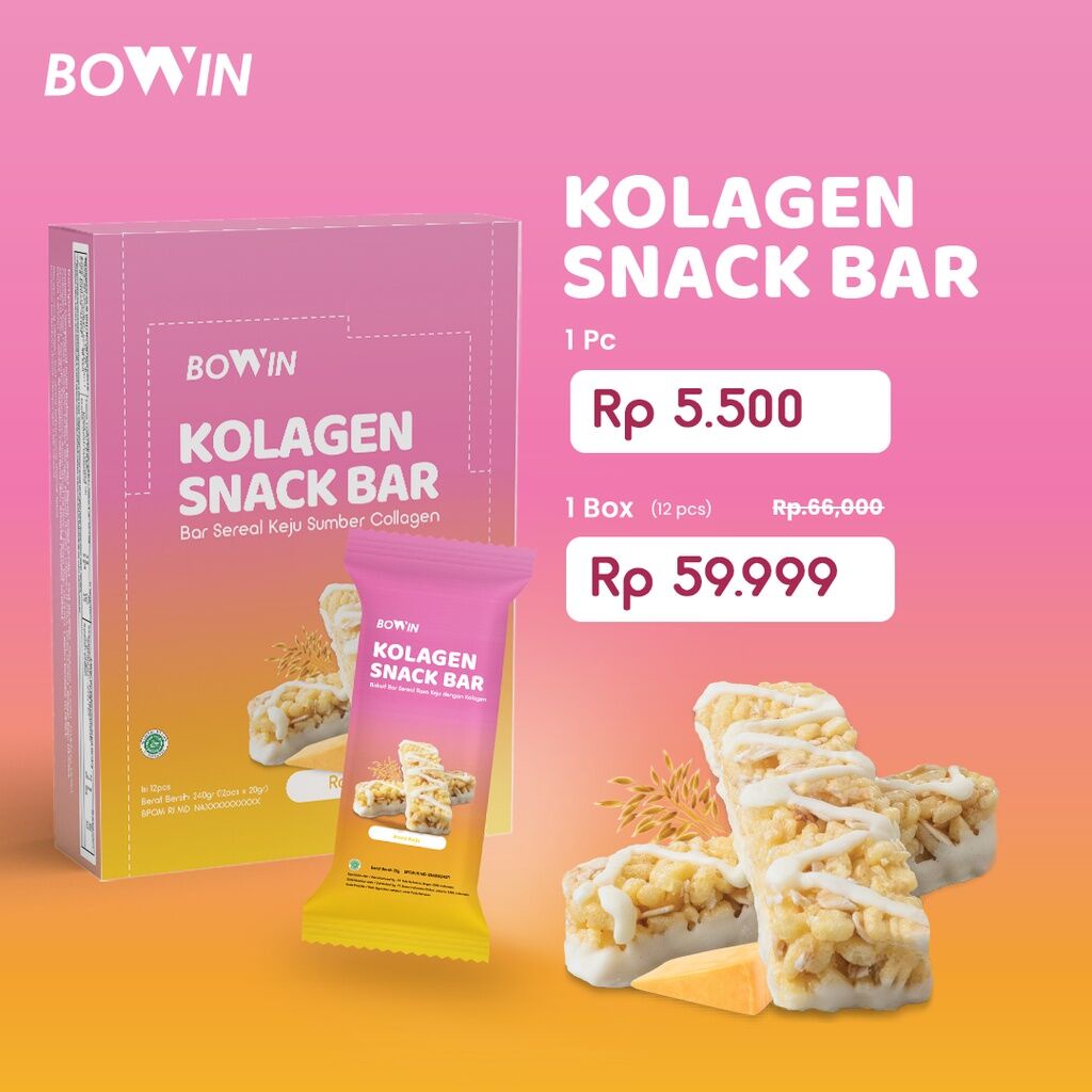 

Bowin Kolagen Snack Bar (1 Pc)