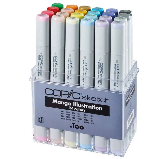 

COPIC SKETCH SET 24 MANGA