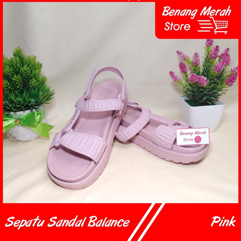 Sandal Slop Wanita / Sandal Srampatan / Sepatu sandal wanita  merek BALANCE ukuran 36