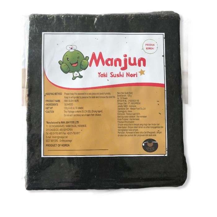 

MANJUN YAKI SUSHI NORI 50 LEMBARAN