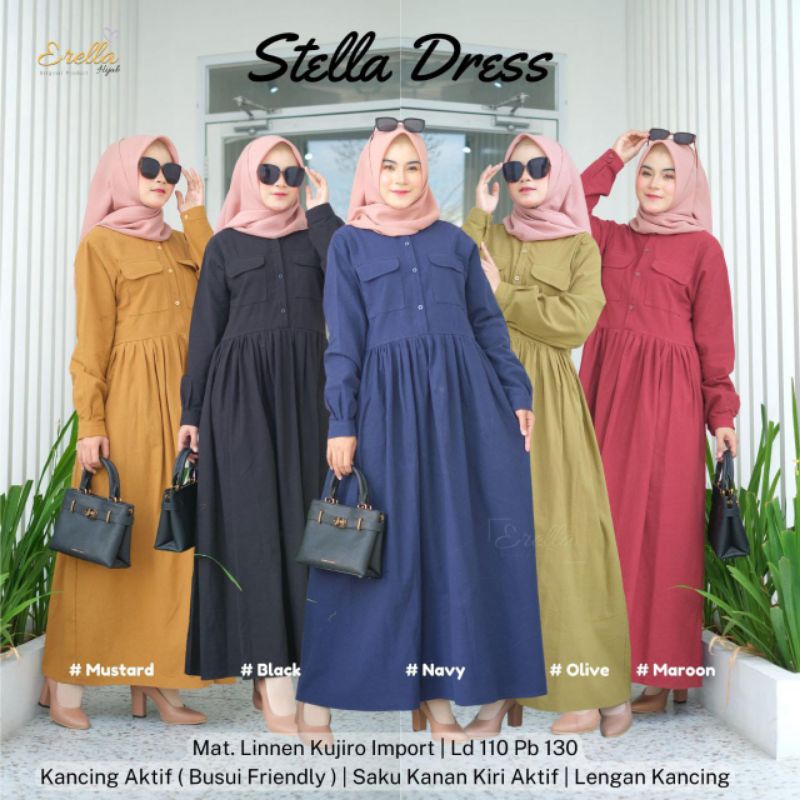Stella dress/gamis by erella
