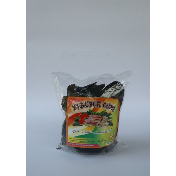 

Kerupuk Cumi kemasan 250gram