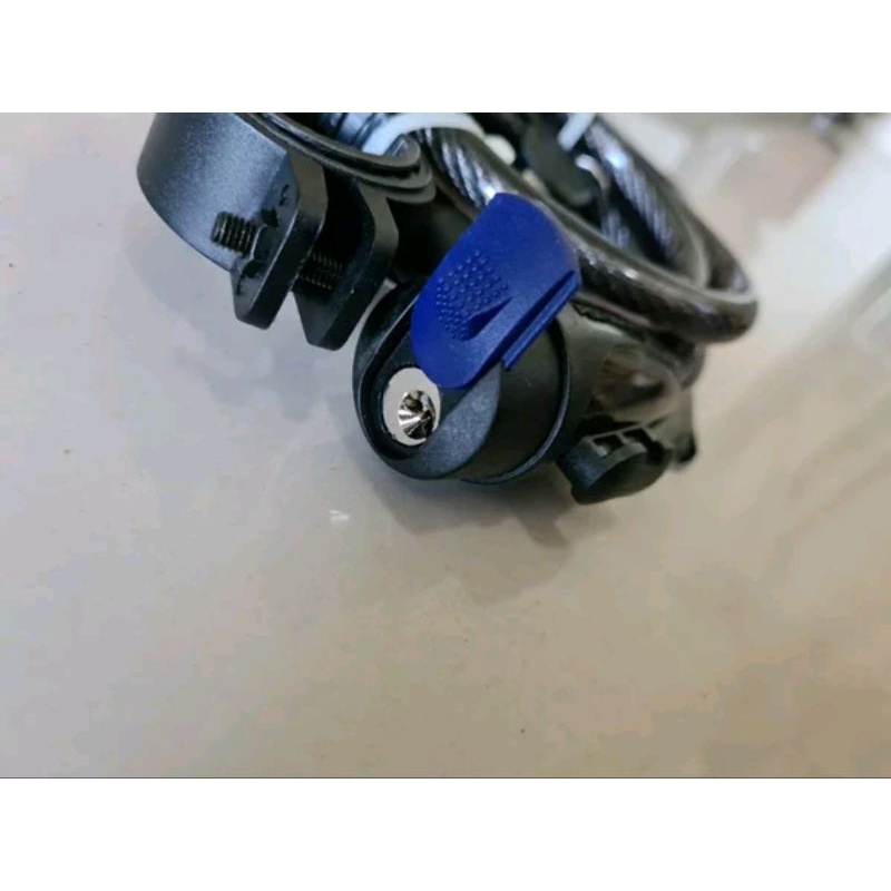 kunci Pengaman Sepeda Merk Polygon Gembok Ammo Power Security Lock Cable Resetable Resettable Nomor 4 Digit Kabel Kolong Spiral Seling Baja Motor Helm Pagar Pintu Rumah Helm Panjang Kuat Awet