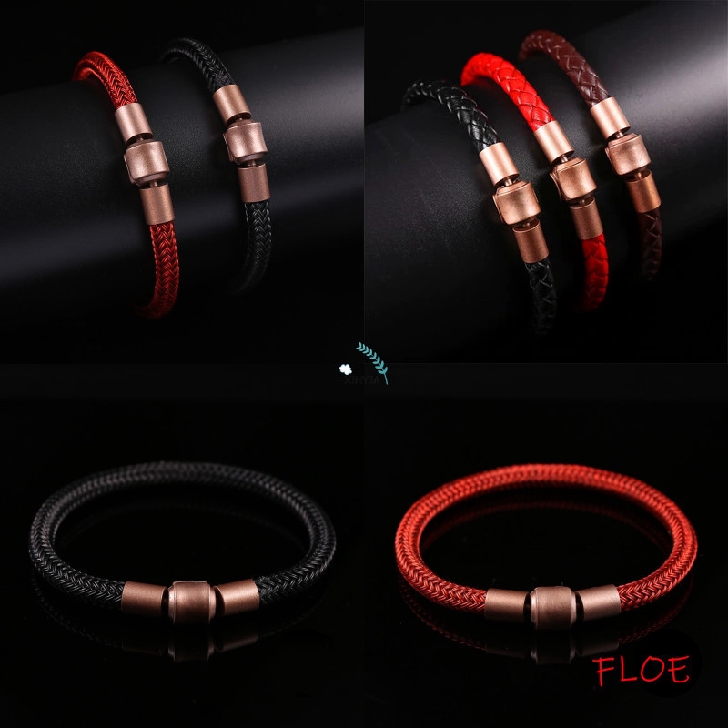 Tahan Air Bracelet Tali Kawat Gelang Pria Dan Wanita Tahun Hidup 3D Keras Emas DIY Multi-warna
