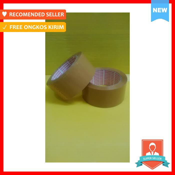 

Lakban Coklat Daimaru 48 Mm X 90 Yard - Pengikat & Perekat - Selotip & Double Tape