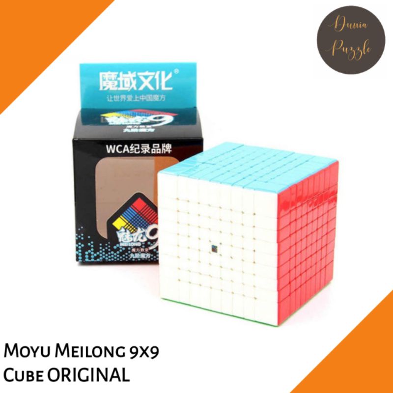 Rubik 9x9 Moyu Meilong 9x9 Stickerless ORIGINAL