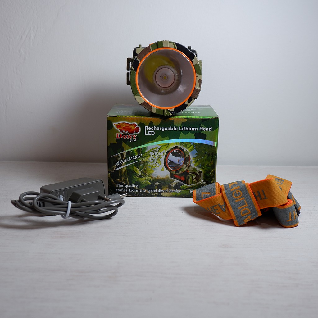 Senter Kepala Cas Murah Dony 20W LED MS-303