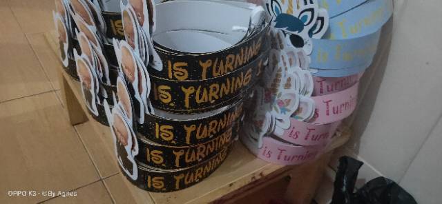 Topi ultah tema baby boss