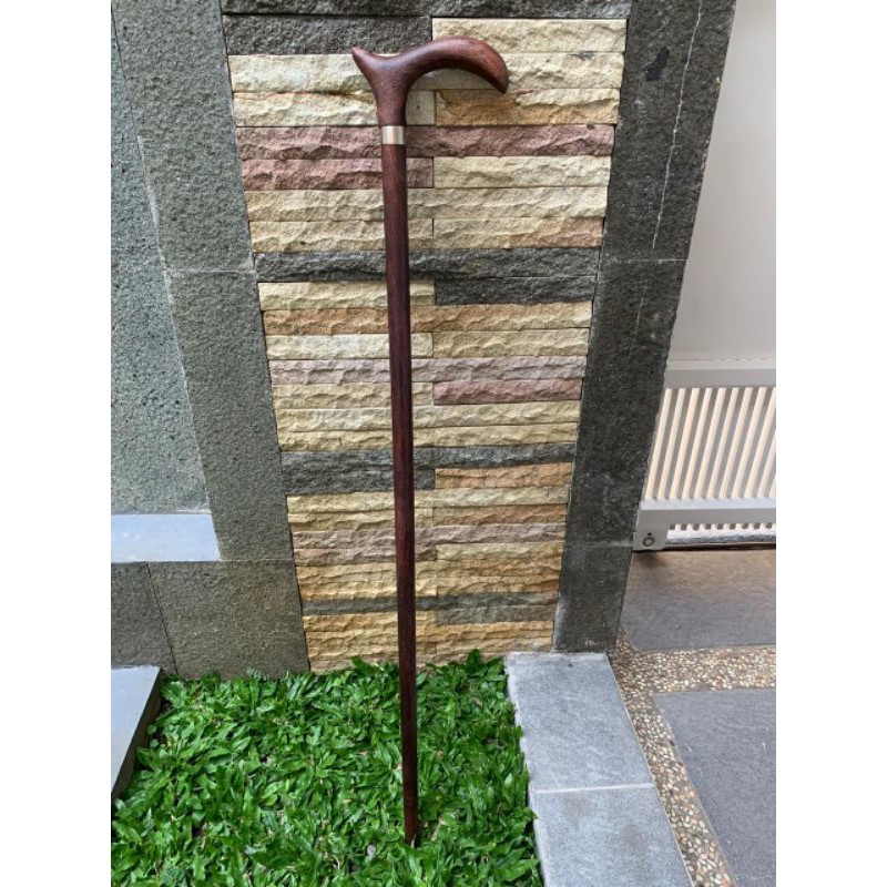 tongkat jalan kayu langka gali asem / tongkat jalan kayu bertuah gali asem