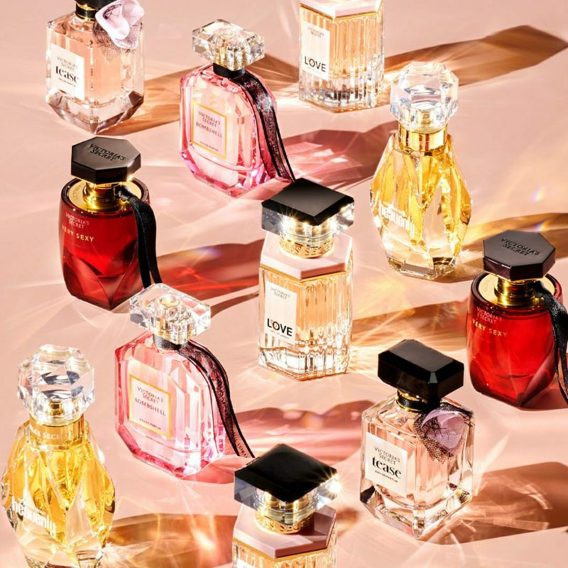 VICTORIA'S SECRET VS EAU DE PARFUM EDP PARFUM 50 ML, 75 ML &amp; 100 ML SERIES PENGHARUM BADAN PINK BOMBSHELL NIGHTS SUNDRENCHED SUMMER WILDFLOWER RAPTURE XO, VICTORIA LOVE IS HEAVENLY BREATHLESS SUPER MODEL BY VICTORIA