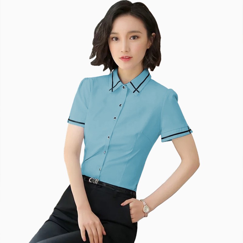 Kemeja lengan pendek Gaya Korea variasi list model terbaru - XSHOP Ida SS