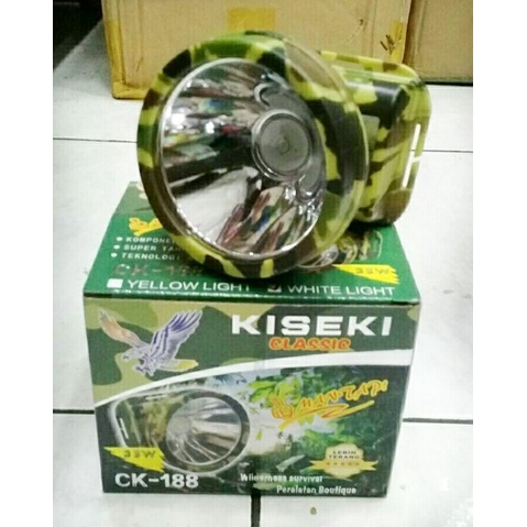 Senter Kepala Kiseki CK-918+ 100W Headlamp Outdoor 100 Watt Kiseki CK 918 Senter LED Headlamp Kiseki CK918 100 WATT / Senter Kepala KISEKI CK-188 35W