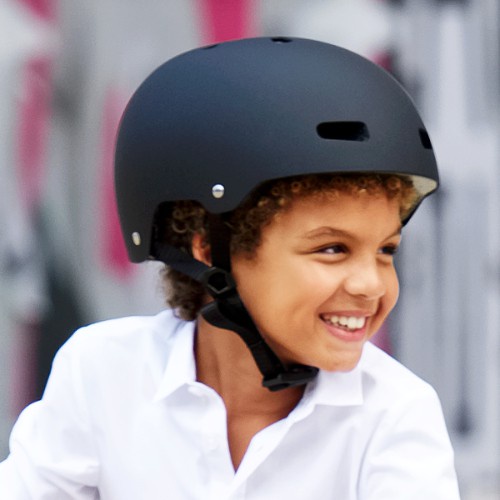 Micro Helmet Black Uk. M (V2) Helm Anak - 125359