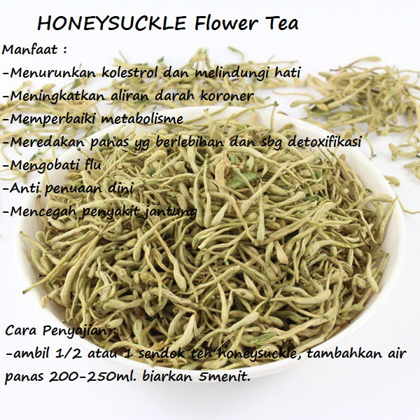 Honey Suckle 10gr Flower Tea