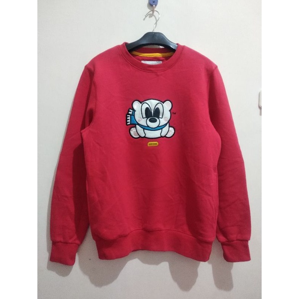 crewneck pancoat pop bear second original preloved