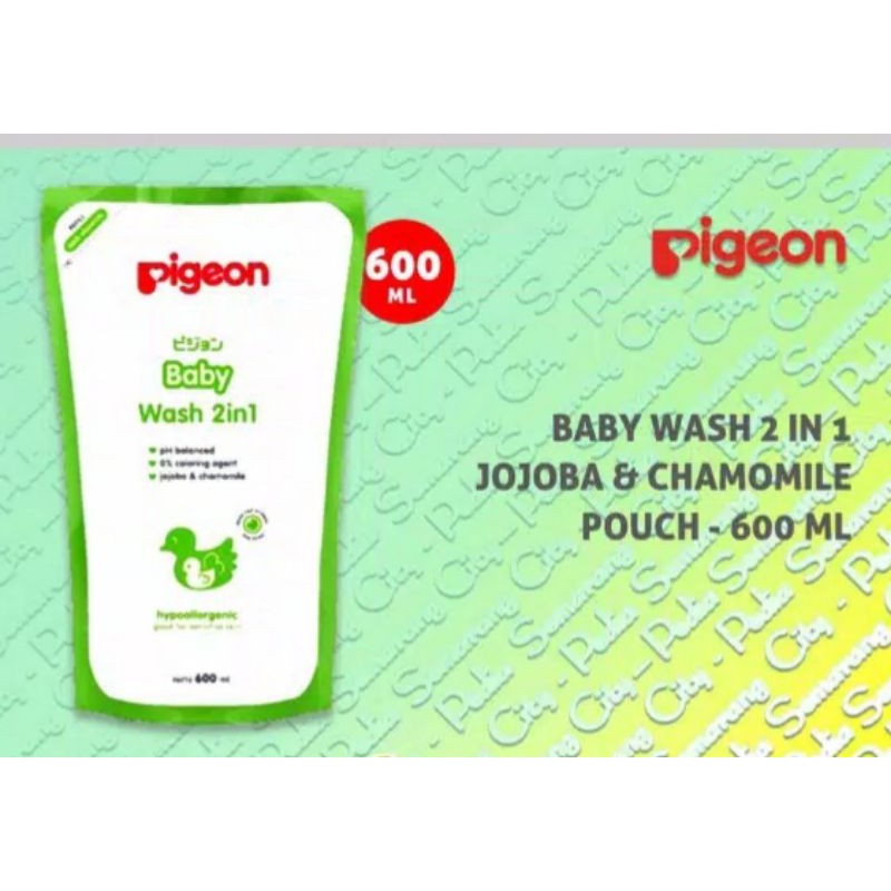 Pigeon Baby Wash Chamomile 2in1 Hypoallergenic - Sabun Bayi