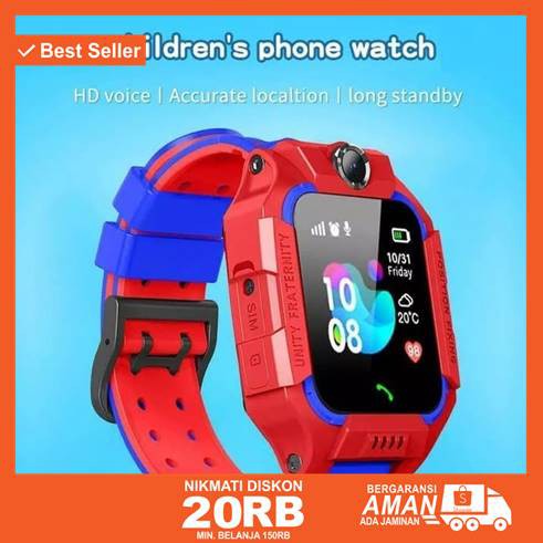 IMOO SPIDERMAN Z6 WATERPROOF CAS MAGNET BISA BERENANG AIMO IMO JAM WATERPROFF