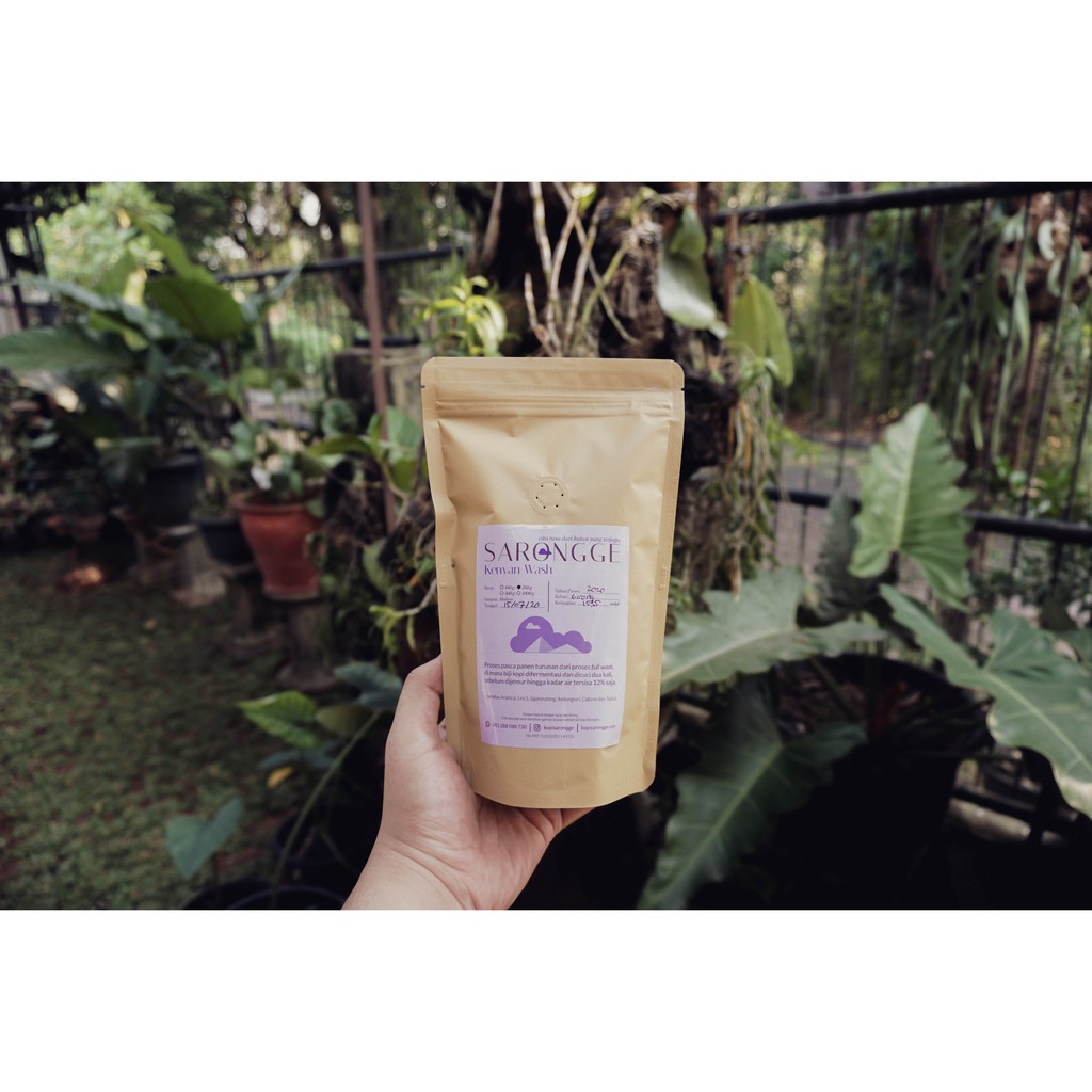 

Kopi Sarongge Kenyan Wash (500g) [SPECIALTY ARABICA] Roasted Beans by Negri Kopi