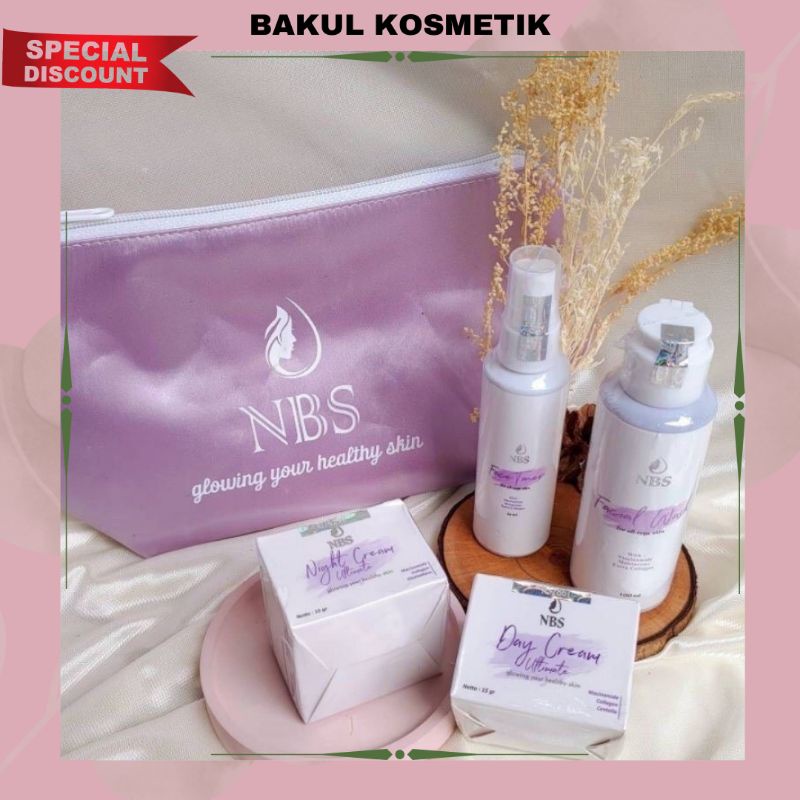 NBS Cream Paket Ultimate / Cream Pemutih Wajah / NBS Original BPOM