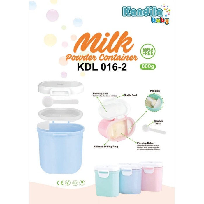 Makassar ! Milk Powder Container / Tempat Susu Kandila 200 &amp; 400 GR