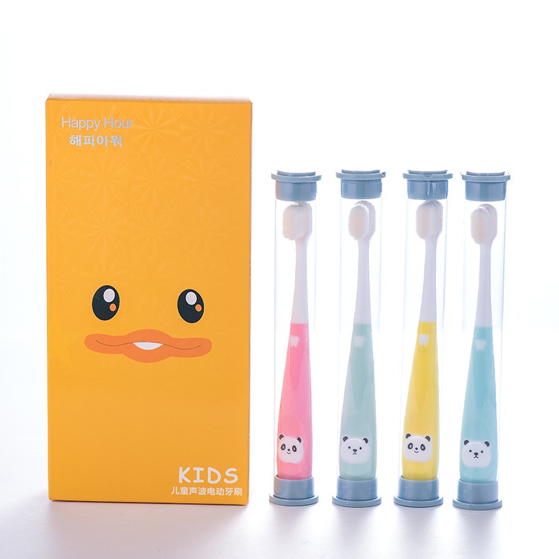 HIPPO LAND Sikat Gigi Bayi / Anak Bulu Halus Lembut Training Tooth Brush Karakter Panda 280