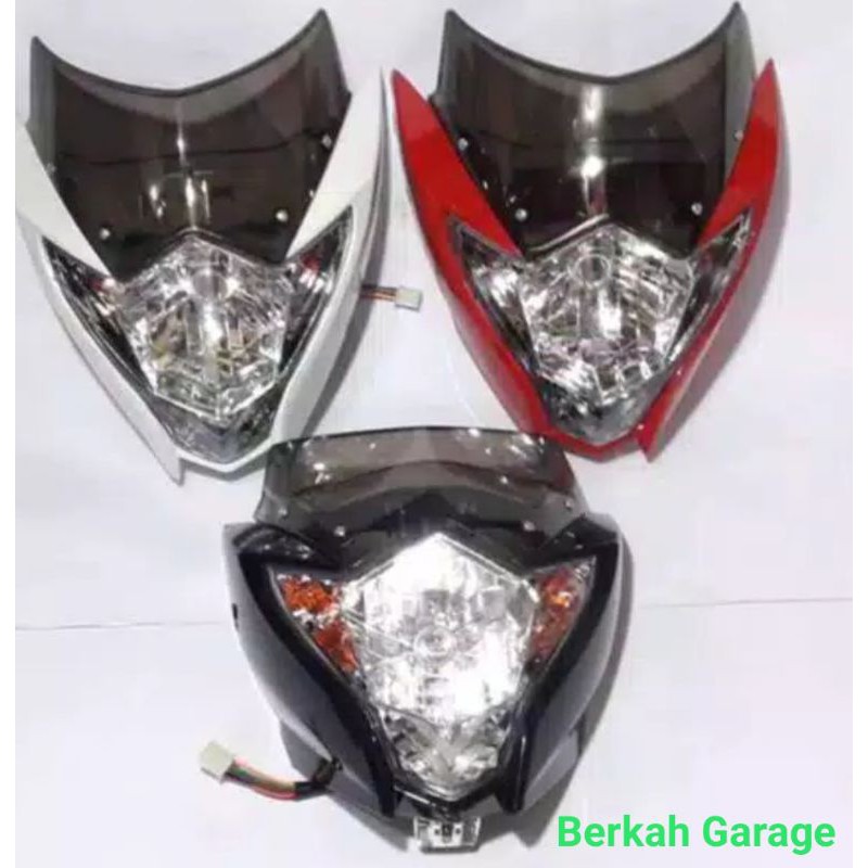 Kedok Lampu Satria Fu Facelift Plus Lampu