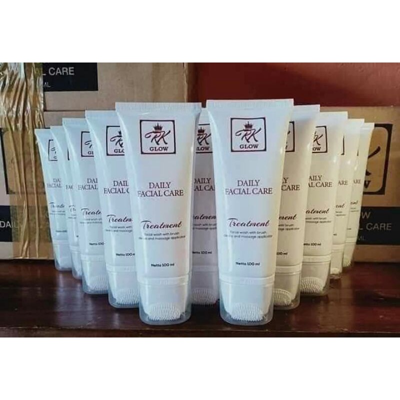 RK GLOW TREATMENT DAILY CARE BPOM ORIGINAL 100% AGEN RESMI PT AFFOR NEO JAYA ASLI