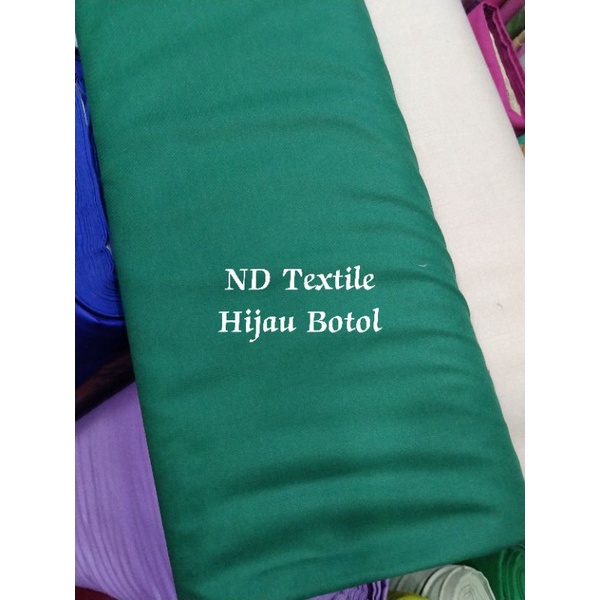 Kain Katun Toyobo/Katun Polos/Bridasmaid/Gamis/Bahan Kemeja
