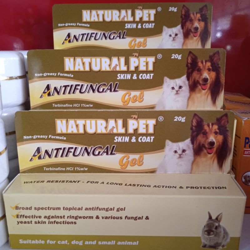 Natutal Pet Antifungal gel for Dog Cat Salep Anti Jamur Anjing Kucing