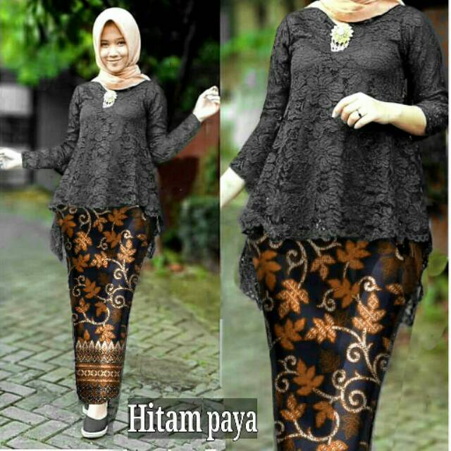 Set Kebaya Brukat Bianca jumbo