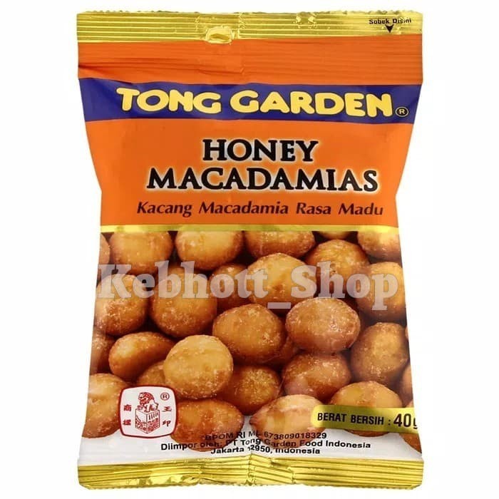 

tong garden honey macadamias nuts kacang macadamia rasa madu 35 gr