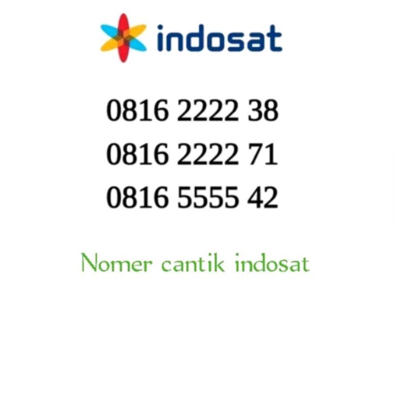 Kartu perdana indosat