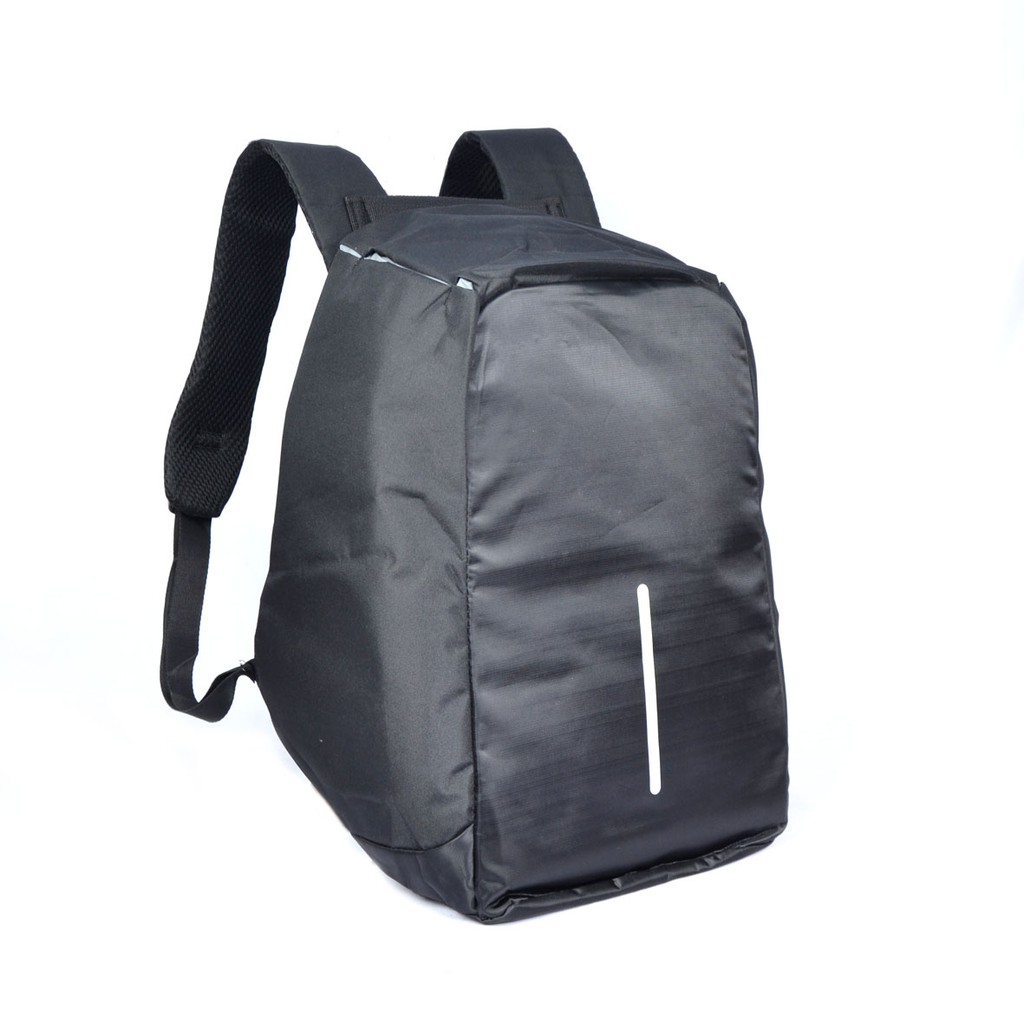 Tas Ransel Pria Anti Maling Kanvas Premium USB Port Import 1081/ 1000