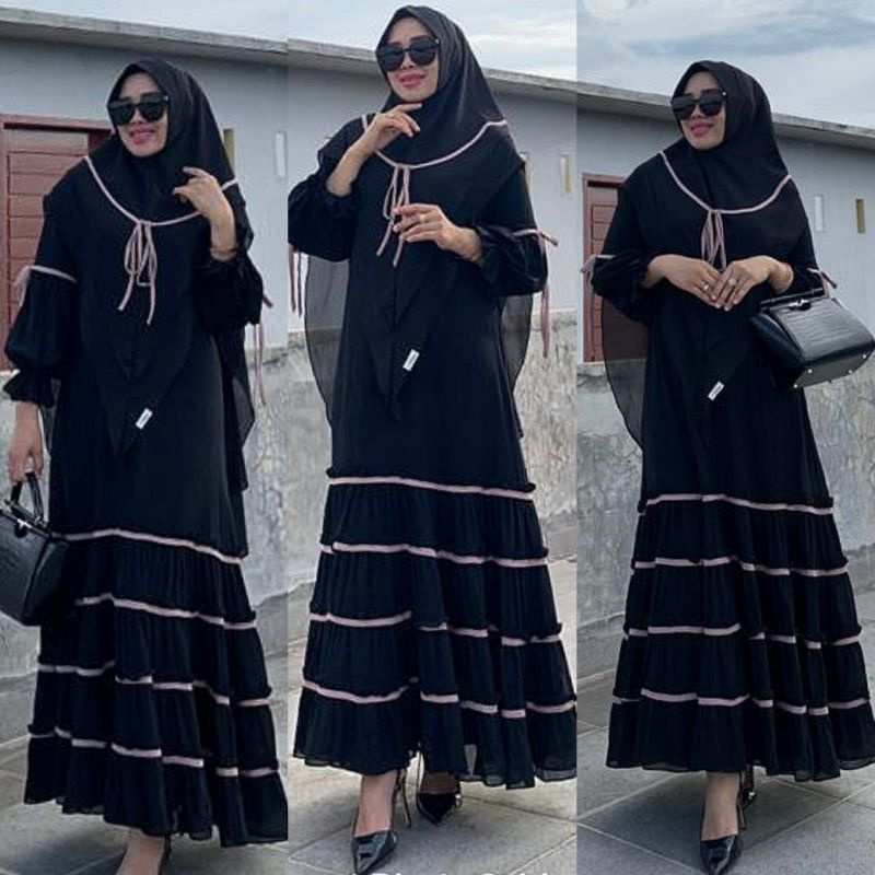 Sandra BLACK syari by aldisa