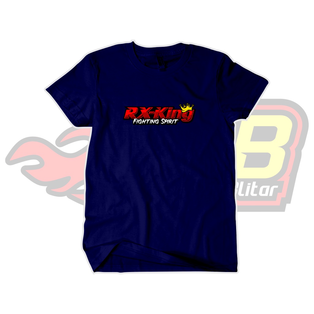 Kaos RX King Distro Pria Katun Combed - Soundbalapblitar