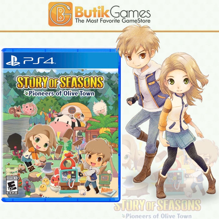 SOS Story of Seasons Pioneers of Olive Town PS4